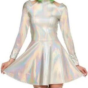 Alien Dress Halloween Costume / Rave Dress